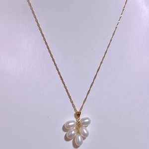 18k YG Fresh Water Pearl Necklace
